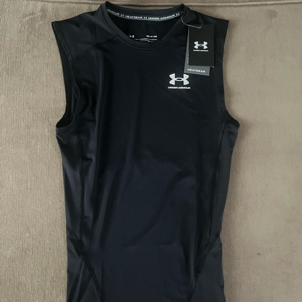 Under Armour Jet Black Athletic Tank